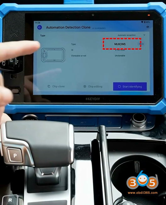 Add Audi Q7 Mlb Key With Keydiy Kd X6 1
