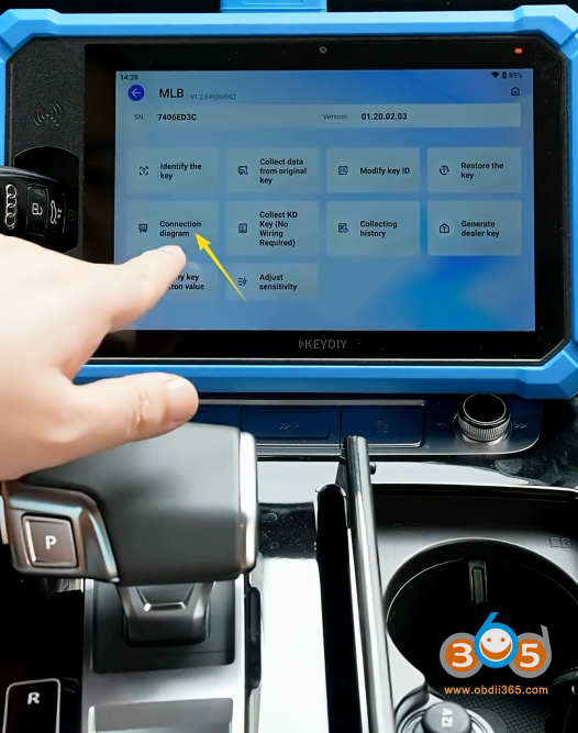 Add Audi Q7 Mlb Key With Keydiy Kd X6 3