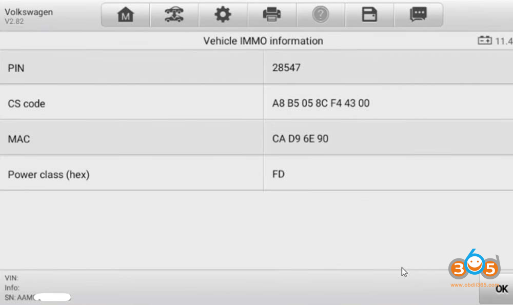 Autel Im608 Pcr21 Pin Cs Code 10