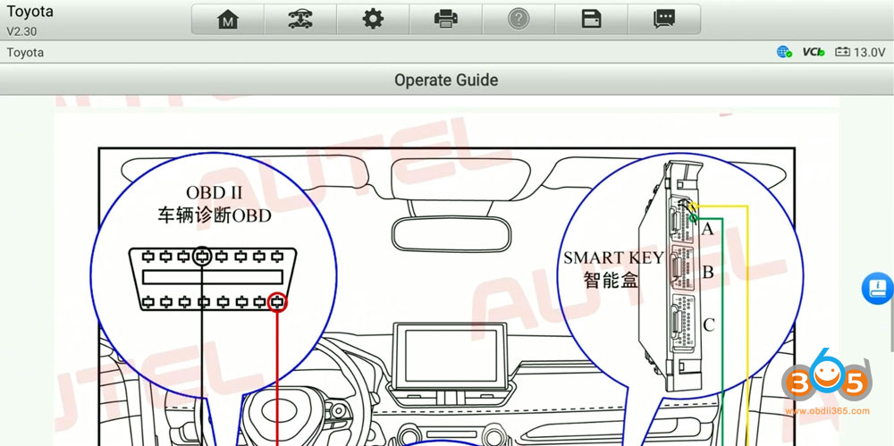 Autel Im608 Toyota 8aba Akl 6