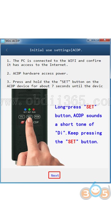 connect-yanhua-mini-acdp-to-pc-12