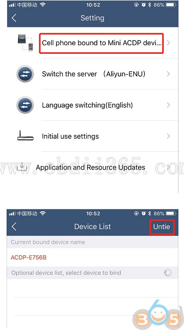 connect-yanhua-mini-acdp-to-pc-2