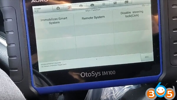 otosys-im100-Nissan-Rogue-2016-immo-10