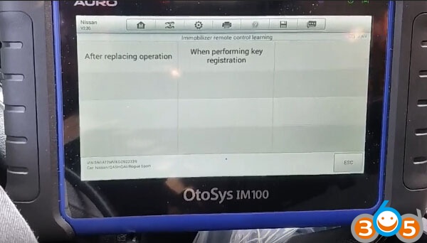 otosys-im100-Nissan-Rogue-2016-immo-12
