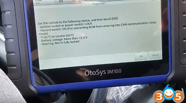 otosys-im100-Nissan-Rogue-2016-immo-14