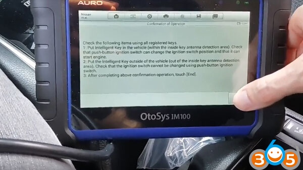 otosys-im100-Nissan-Rogue-2016-immo-24