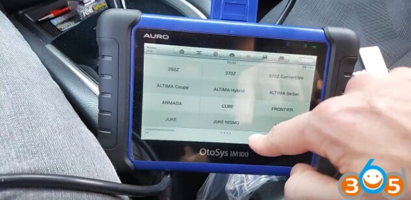 otosys-im100-Nissan-Rogue-2016-immo-6