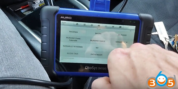 otosys-im100-Nissan-Rogue-2016-immo-7