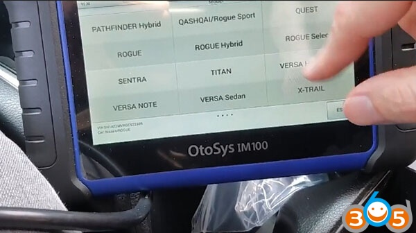 otosys-im100-Nissan-Rogue-2016-immo-8