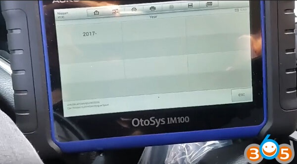 otosys-im100-Nissan-Rogue-2016-immo-9