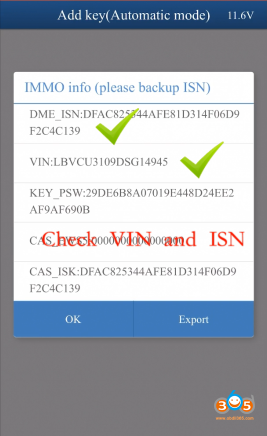 Yanhua Mini Acdp Bmw Cas4 Via Obd 15