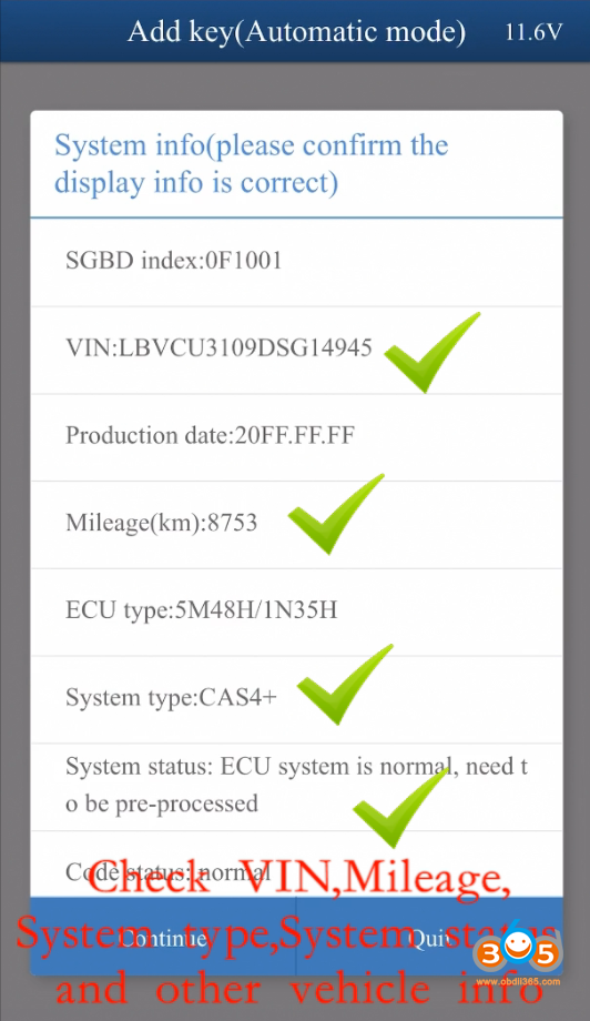 Yanhua Mini Acdp Bmw Cas4 Via Obd 8