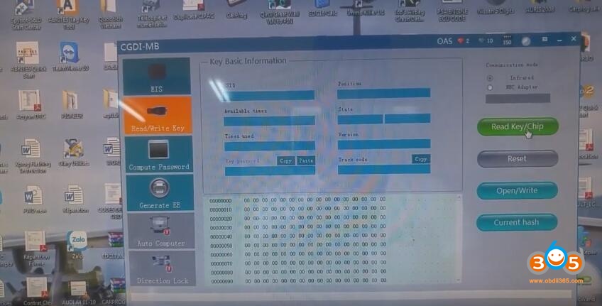 CGDI MB Old Moto Key 18