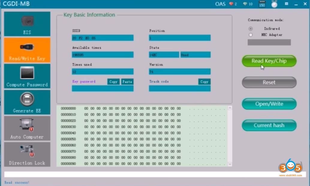 CGDI MB Old Moto Key 28