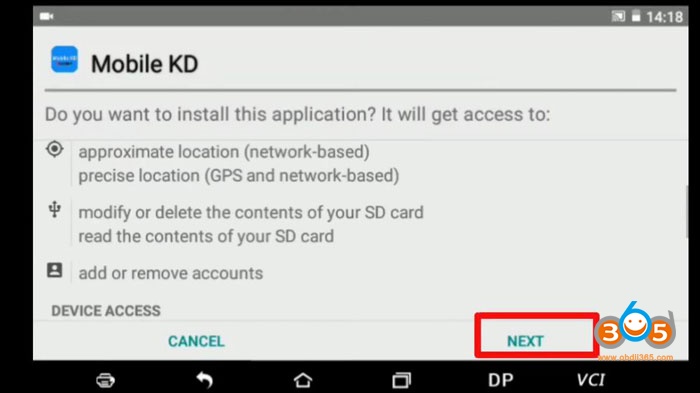 Setup Mobile Kd In Obdstar Pro4 04