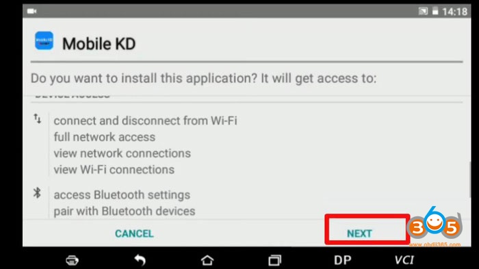 Setup Mobile Kd In Obdstar Pro4 05