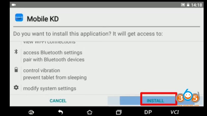 Setup Mobile Kd In Obdstar Pro4 06