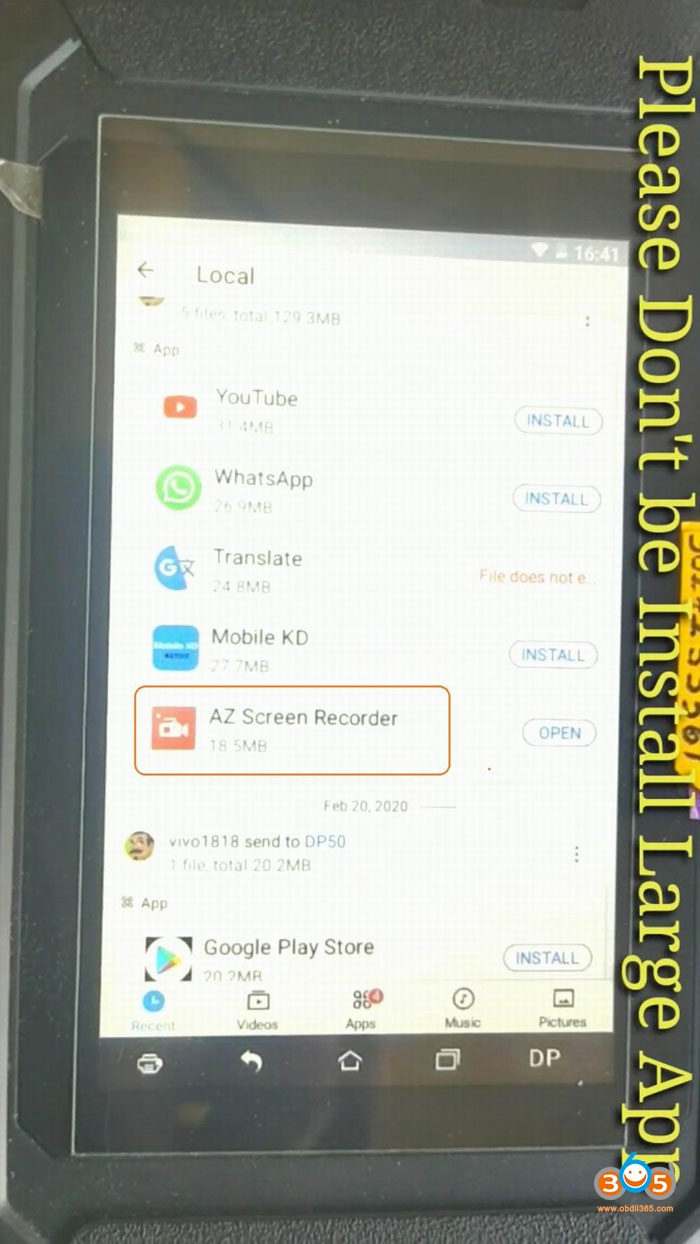 Setup Mobile Kd In Obdstar Pro4 21