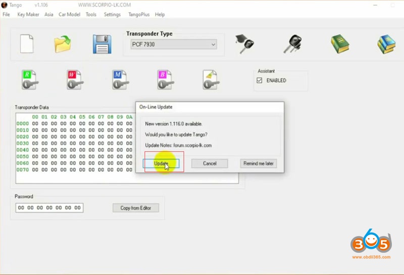 Install Tango Sofware Win10 15