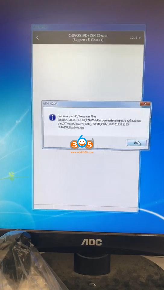 Yanhua Acdp Clear Bmw E Series Egs 6h Gs19d Isn 14