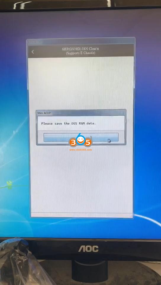 Yanhua Acdp Clear Bmw E Series Egs 6h Gs19d Isn 17