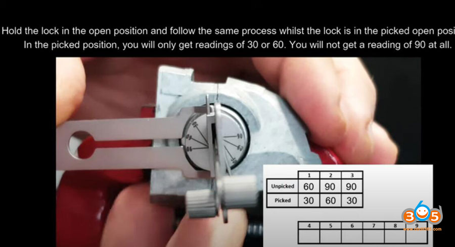 Lishi Decode Hu162t 9cuts 4