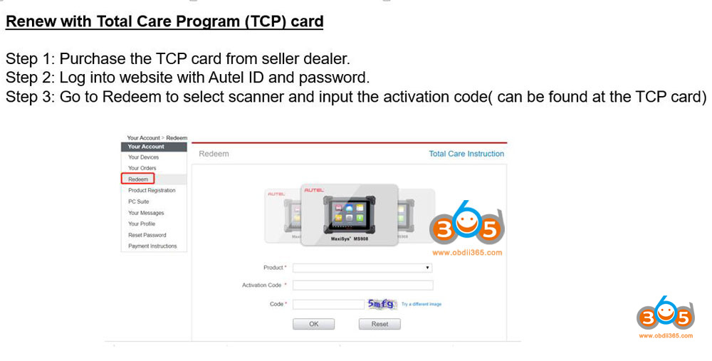 Renew Autel Im608 0