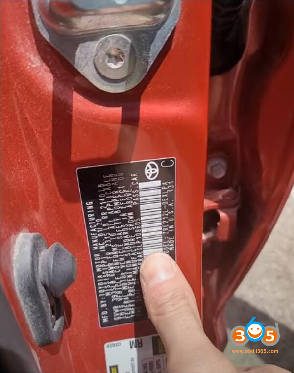 Autel Km100 Toyota Corolla 2020 Akl 2