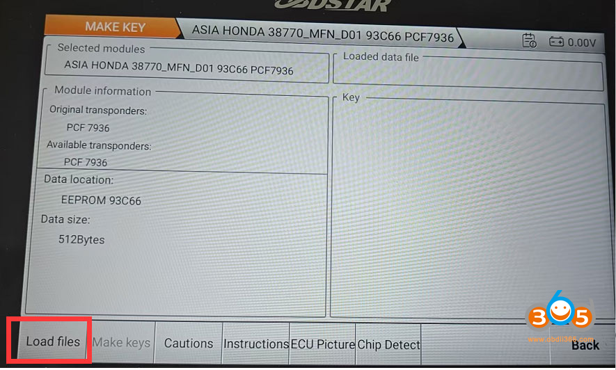 Obdstar Program Cbr1000rr Honda Motorcycle Key 4