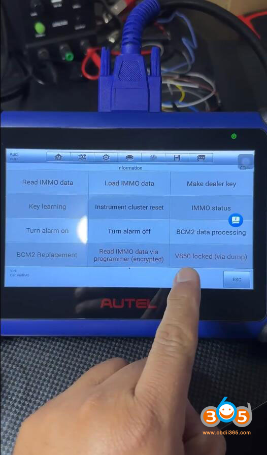 Autel Im508 Apb131 Audi Bcm2 Encrypted Akl 4