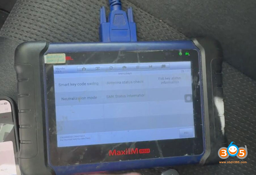 Autel Im508 Program Newer Kia Hyundai Key 3