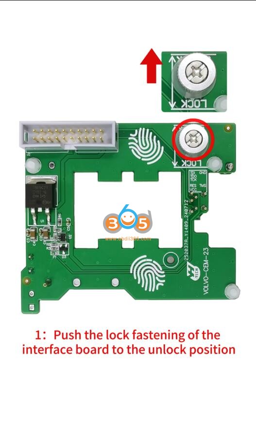 Install 2023/2024 Volvo SPC5748C CEM Interface Board 3