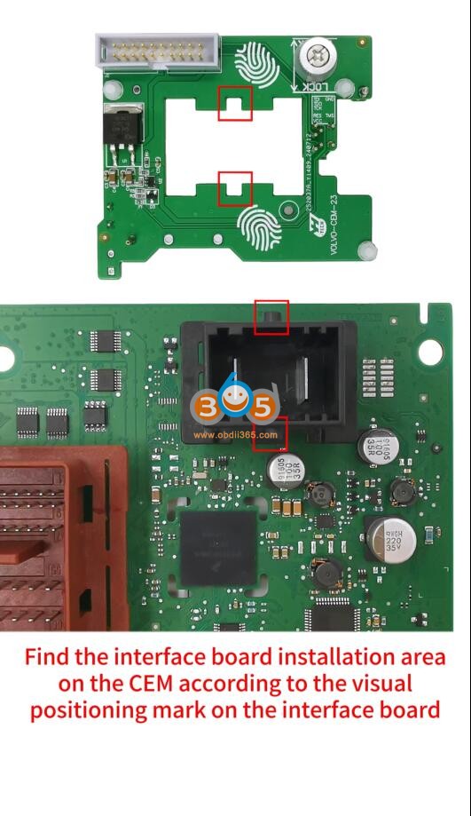 Install 2023/2024 Volvo SPC5748C CEM Interface Board 4