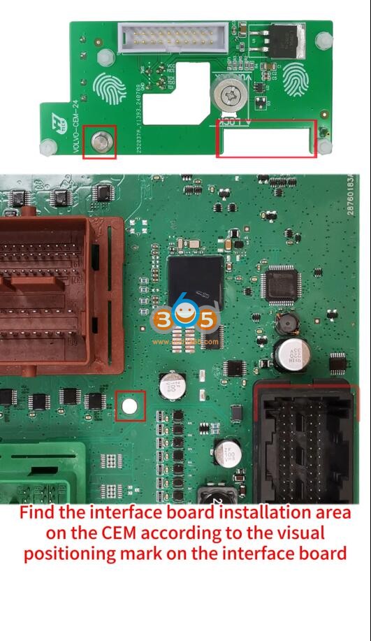 Install 2023/2024 Volvo SPC5748G CEM Interface Board 4
