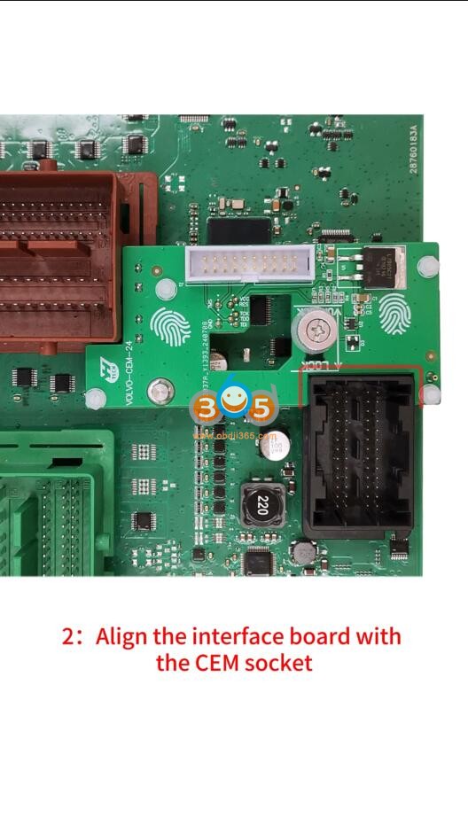 Install 2023/2024 Volvo SPC5748G CEM Interface Board 5