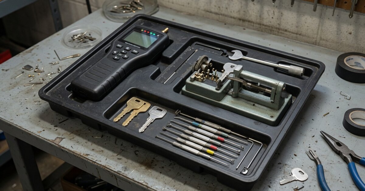 Automotive Locksmithing Tools: Programmers, Cutters & Decoders Explained