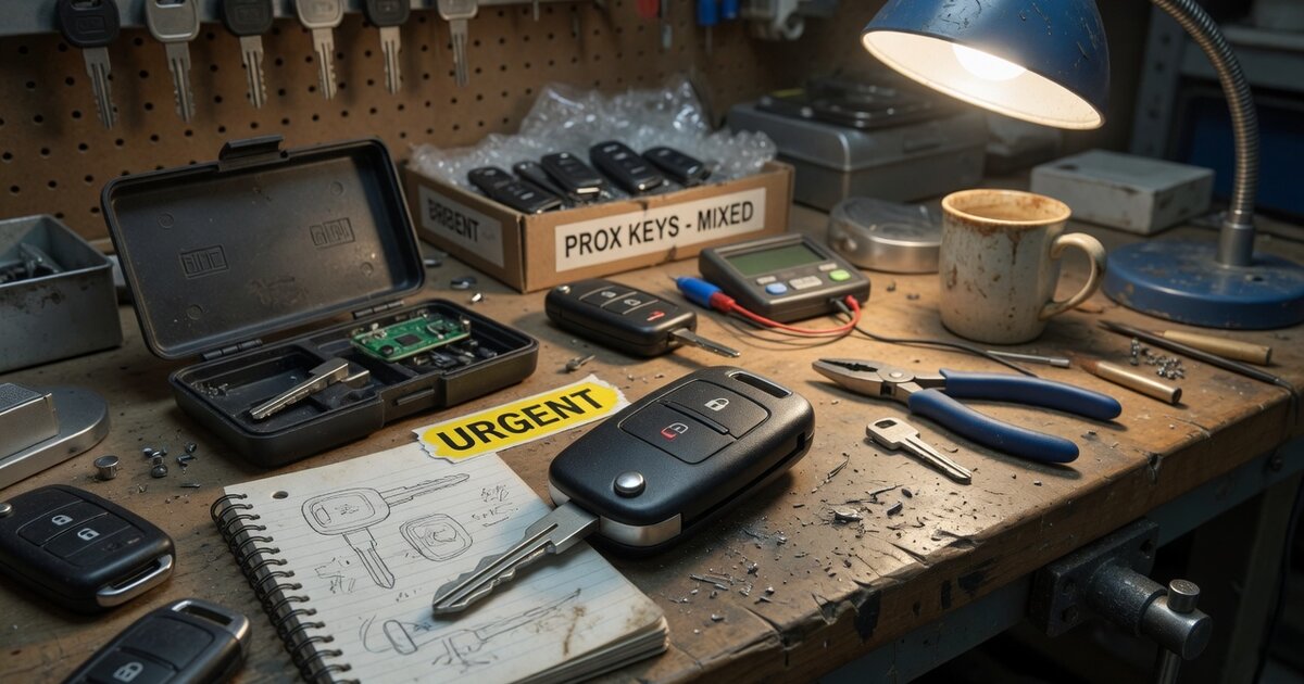 Keyless Car Replacement: What to Do When You Need a Proximity Key Now