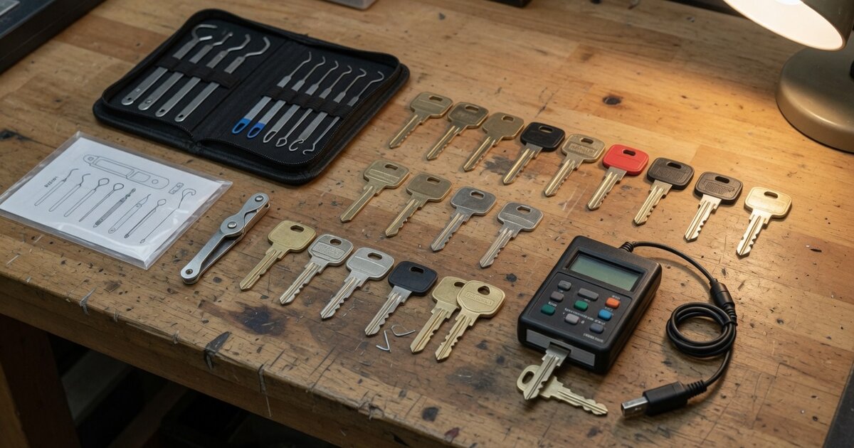 Locksmith Tools for Beginners: Building a Starter Automotive Kit