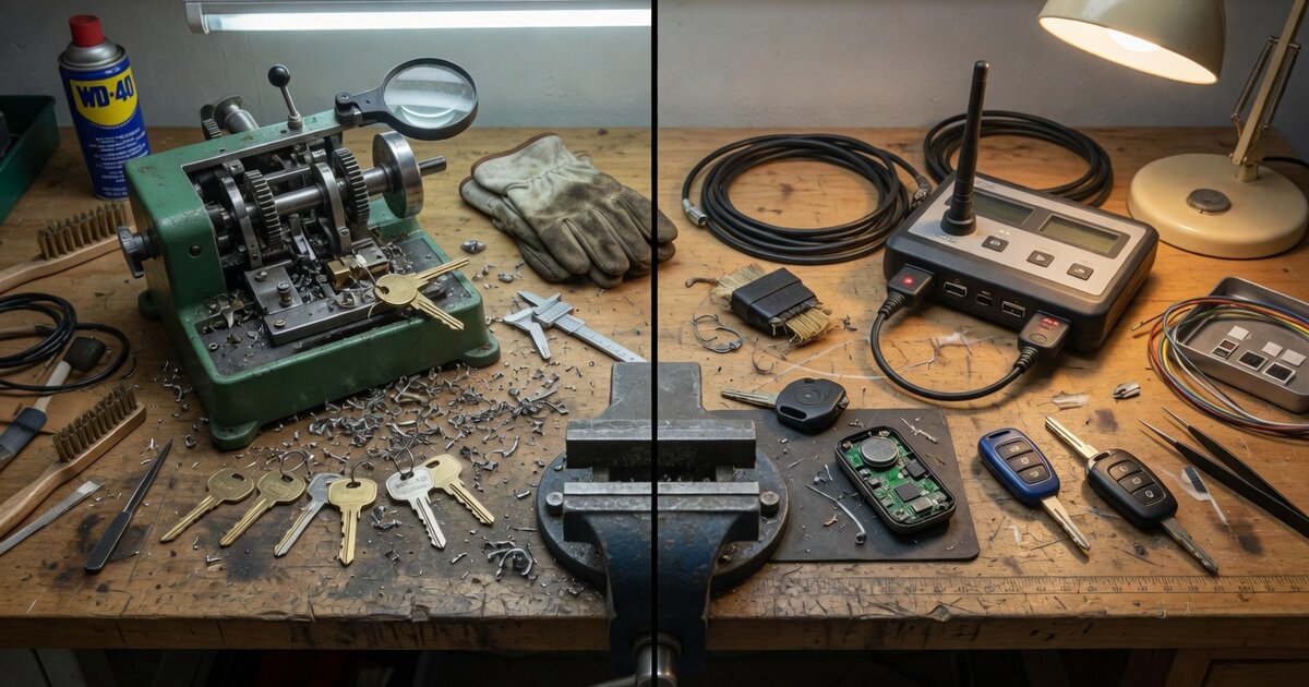 What Is Key Coding? Mechanical Bitting vs. Electronic Programming Explained