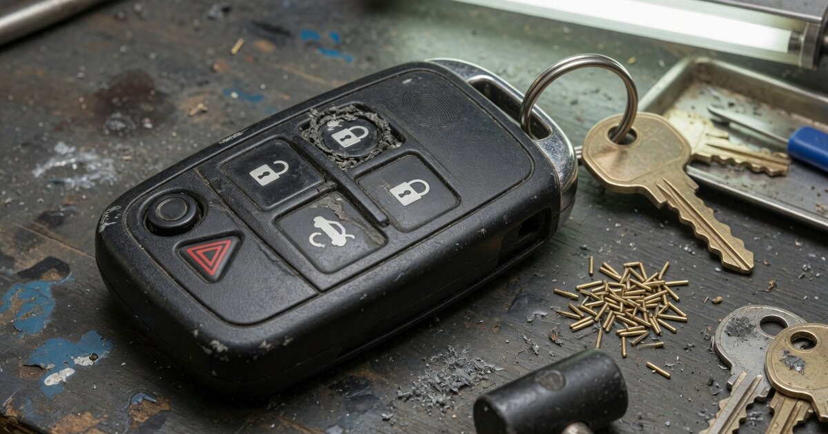 Illustration for Why One Key-Fob Button Stops Working When the Others Still Work