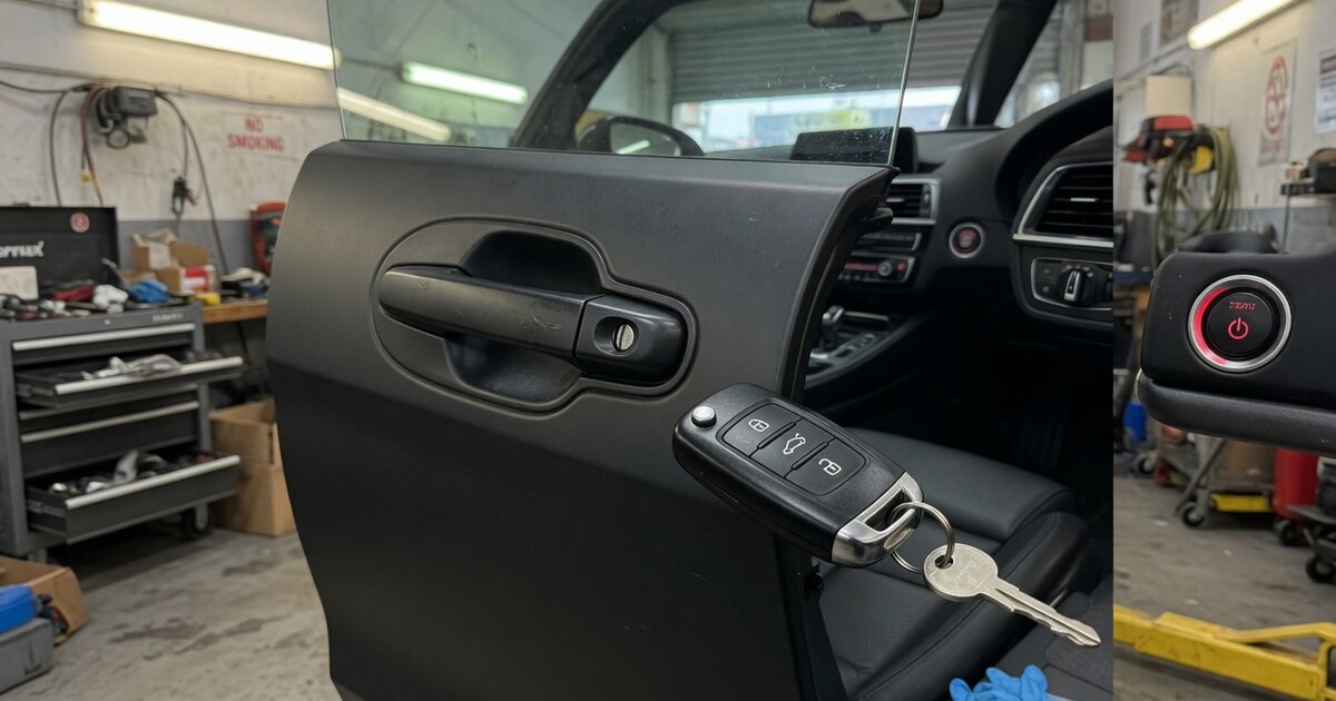 Illustration for Why Passive Entry Fails but Push-Button Start Still Works